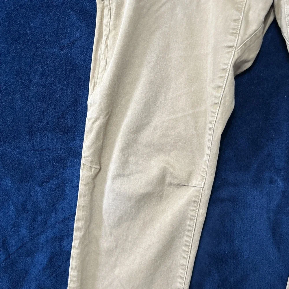 The North Face‎ Mens Straight Leg Jeans Size 35 Khaki Outdoors Camping Preppy